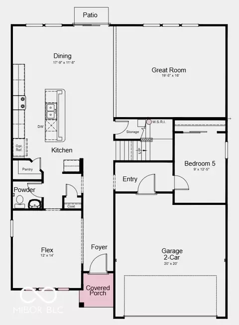 Floorplan - 6666 Cobblestone Dr, Pendleton, IN 46064 photo 1 of 2