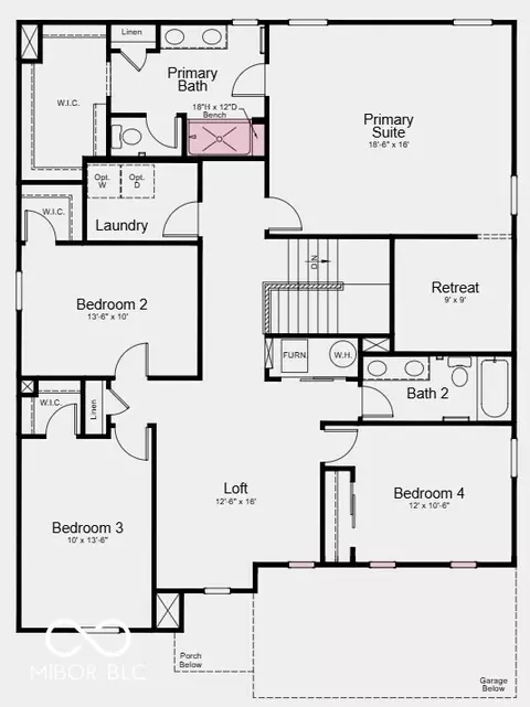 Floorplan - 6666 Cobblestone Dr, Pendleton, IN 46064 photo 2 of 2