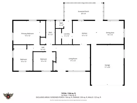 Floorplan - 1015 E Logan St, Brownsburg, IN 46112 photo 1 of 1