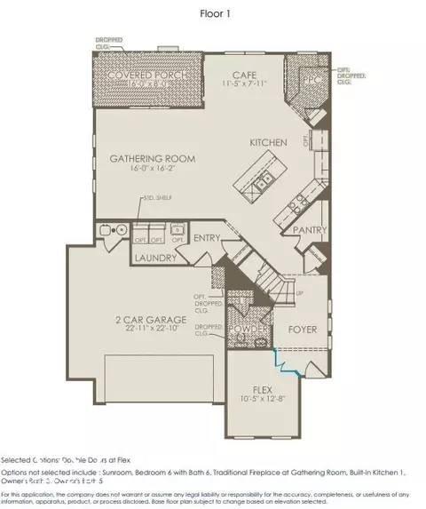 Floorplan - 2629 Pearson Pkwy, Plainfield, IN 46168 photo 1 of 2