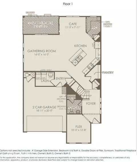 Floorplan - 2629 Pearson Pkwy, Plainfield, IN 46168 photo 2 of 2