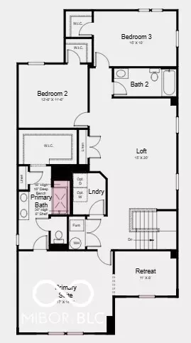 Floorplan - 9084 Apollo Way, Plainfield, IN 46168 photo 2 of 2
