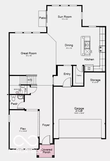 Floorplan - 6655 Cobblestone Dr, Pendleton, IN 46064 photo 1 of 2