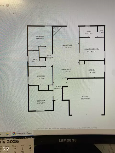 Floorplan - 910 Stonehurst Dr, Franklin, IN 46131 photo 1 of 1