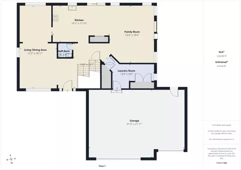Floorplan - 6342 S Cabriolet Way, Pendleton, IN 46064 photo 1 of 3