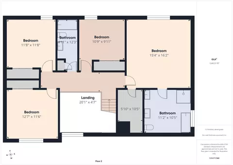 Floorplan - 6342 S Cabriolet Way, Pendleton, IN 46064 photo 2 of 3