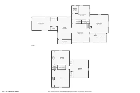 Floorplan - 669 E 350 N, Windfall, IN 46076 photo 3 of 3