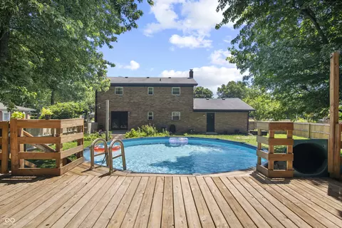 Exterior - 4230 Five Points Rd, Indianapolis, IN 46239 photo 13 of 21