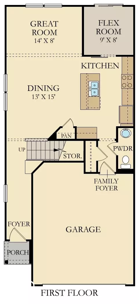 Floorplan - 8101 Ridge Line Dr, Pendleton, IN 46064 photo 1 of 2