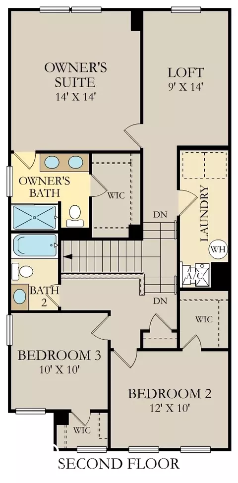 Floorplan - 8101 Ridge Line Dr, Pendleton, IN 46064 photo 2 of 2