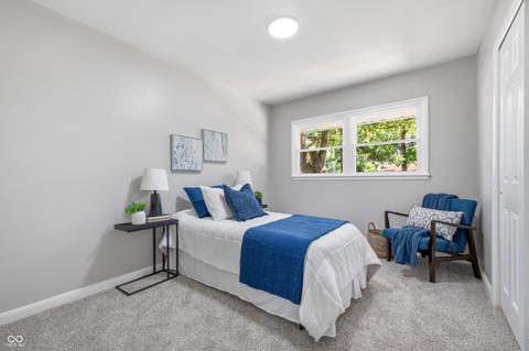 Bedroom - 2418 E 68th St, Indianapolis, IN 46220 photo 1 of 5