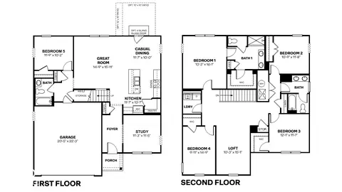 Floorplan - 7185 Theo Baker Blvd, Pendleton, IN 46064 photo 1 of 1
