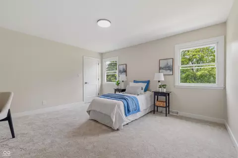 Bedroom - 7340 Cape Cod Cir, Indianapolis, IN 46250 photo 5 of 9