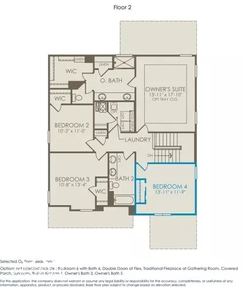 Floorplan - 2568 Madison Ln, Plainfield, IN 46168 photo 2 of 2