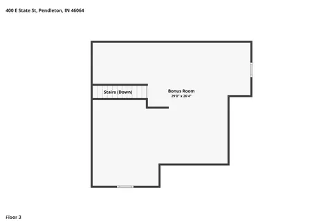 Floorplan - 400 E State St, Pendleton, IN 46064 photo 3 of 4
