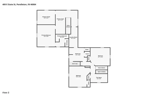 Floorplan - 400 E State St, Pendleton, IN 46064 photo 2 of 4