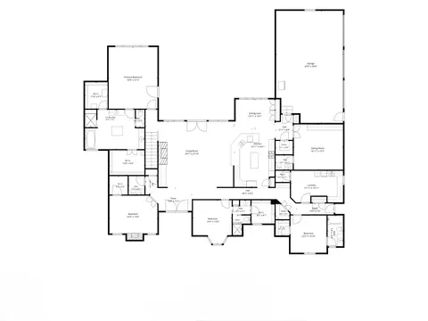 Floorplan - 8264 W Fall Creek Dr, Pendleton, IN 46064 photo 1 of 3