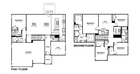 Floorplan - 5757 Bancroft Dr, Pendleton, IN 46064 photo 1 of 1