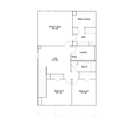 Floorplan - 15529 Postman Rd, Fishers, IN 46037 photo 2 of 2