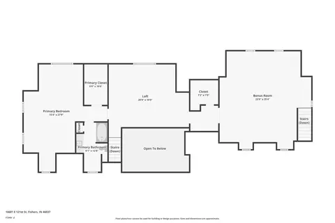 Floorplan - 10681 E 121st St, Fishers, IN 46037 photo 2 of 3