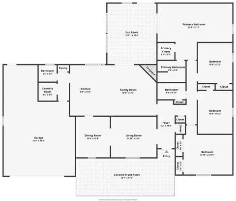 Floorplan - 3419 E 69th St, Indianapolis, IN 46220 photo 1 of 1