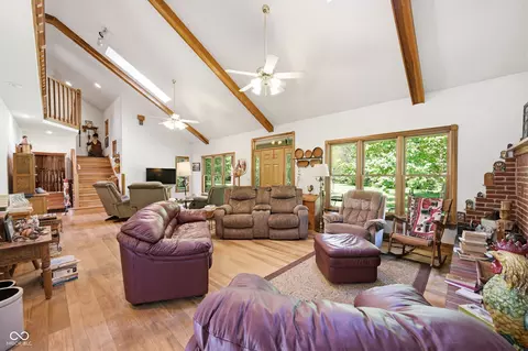 Living - 7480 S 250 E, Markleville, IN 46056 photo 3 of 3