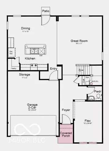 Floorplan - 6531 Calligan Rd, Pendleton, IN 46064 photo 1 of 2