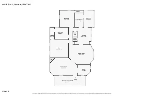 Floorplan - 401 E 7th St, Muncie, IN 47302 photo 1 of 3