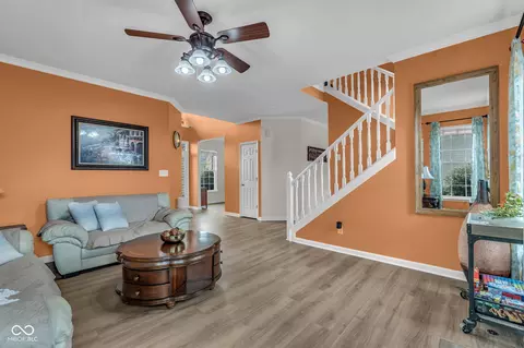 Living - 8608 Valarian Dr, Plainfield, IN 46168 photo 2 of 3