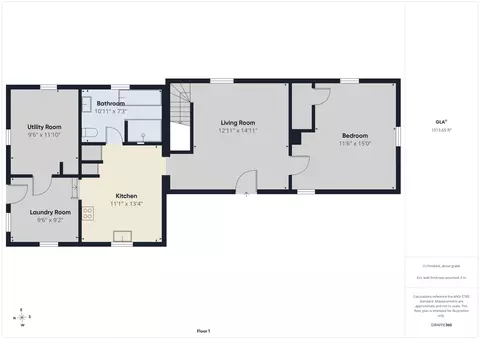 Floorplan - 558 Central Ave, Middletown, IN 47356 photo 1 of 2