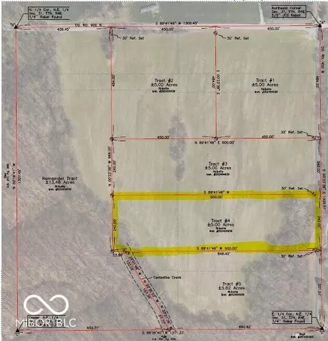 Tract 4 W 900 N, Freetown, IN 47235