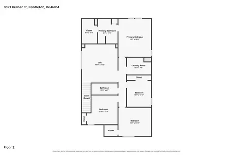 Floorplan - 8653 Kellner St, Pendleton, IN 46064 photo 3 of 3
