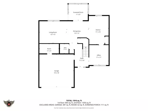 Floorplan - 1907 Cold Springs Dr, Pendleton, IN 46064 photo 1 of 3