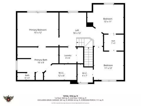 Floorplan - 1907 Cold Springs Dr, Pendleton, IN 46064 photo 2 of 3