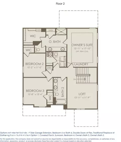 Floorplan - 2597 Pearson Pkwy, Plainfield, IN 46168 photo 2 of 2