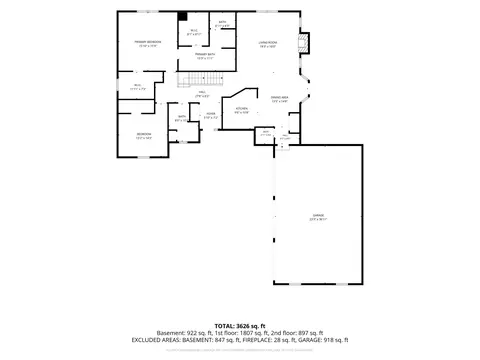Floorplan - 2135 Bobby Ct, Plainfield, IN 46168 photo 2 of 4