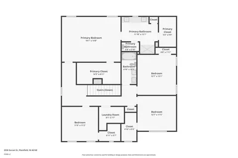 Floorplan - 2536 Dorset Dr, Plainfield, IN 46168 photo 3 of 3