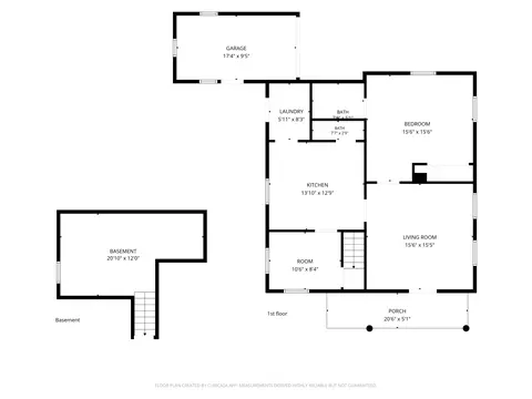 Floorplan - 521 8th St, Columbus, IN 47201 photo 2 of 2