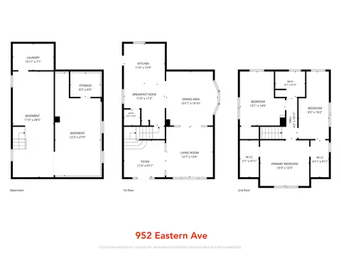 Floorplan - 952 Eastern Ave, Indianapolis, IN 46201 photo 1 of 1
