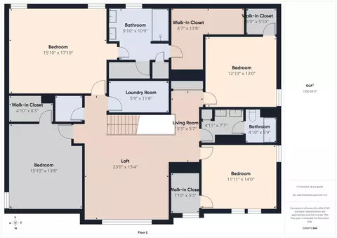 Floorplan - 8862 Springbrook Dr, Pendleton, IN 46064 photo 2 of 2