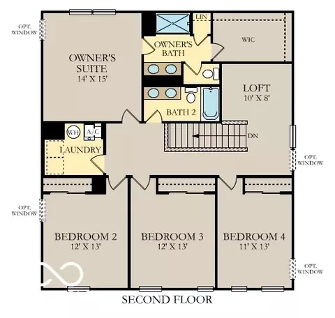 Floorplan - 11635 Kylemore Dr, Indianapolis, IN 46235 photo 2 of 2