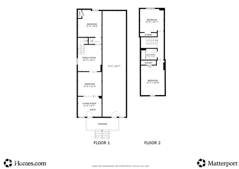 Floorplan - 2942-2944 E Michigan St, Indianapolis, IN 46201 photo 1 of 1