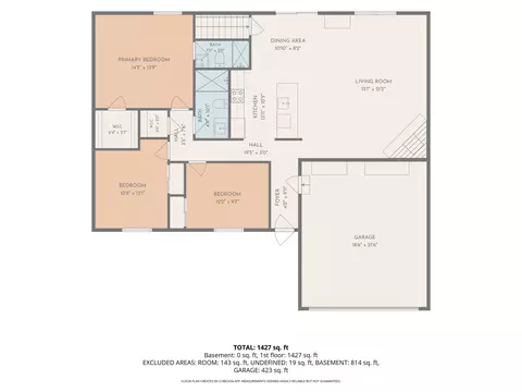 Floorplan - 7520 Ardwell Dr, Indianapolis, IN 46237 photo 2 of 3