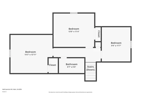 Floorplan - 9009 Hamilton Rd, Yoder, IN 46798 photo 2 of 3