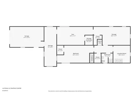 Floorplan - 332 Pickett St, Plainfield, IN 46168 photo 2 of 3