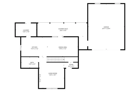Floorplan - 9043 Colvin Rd, Centerville, IN 47330 photo 1 of 2