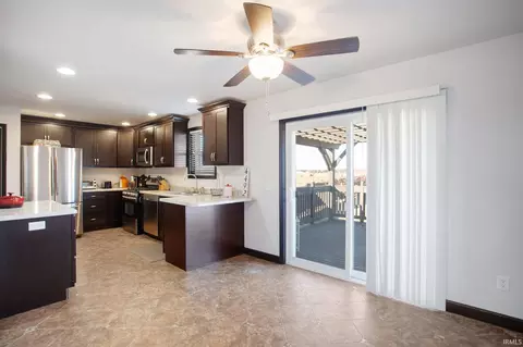 Kitchen - 4492 N 100 E Rd, Howe, IN 46746 photo 1 of 6