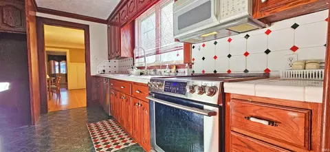 Kitchen - 214 E 4th St, Mount Carmel, IL 62863 photo 2 of 3