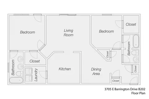 3705 E Barrington Dr #B202, Bloomington, IN 47408 photo 17