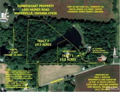 5225 Haines Rd, Wadesville, IN 47638